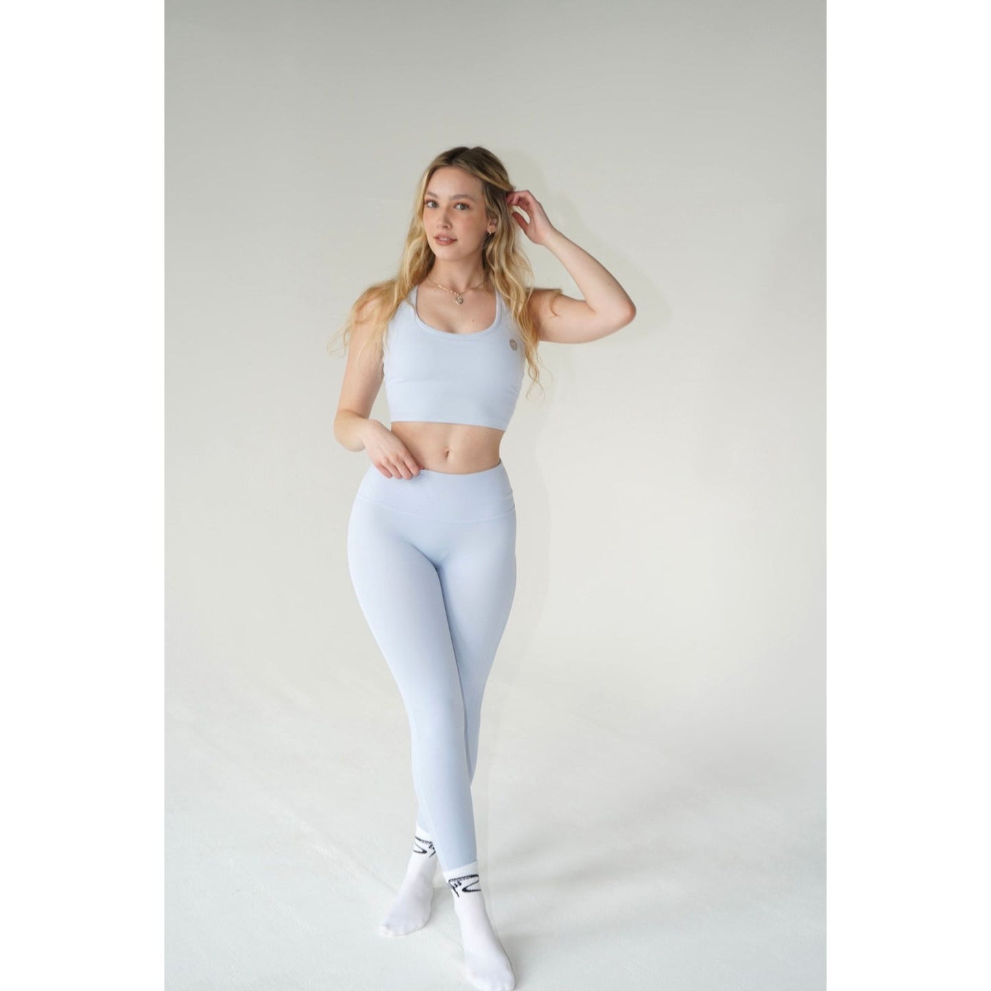 High-Rise Basic Training Leggings - Ice Purple