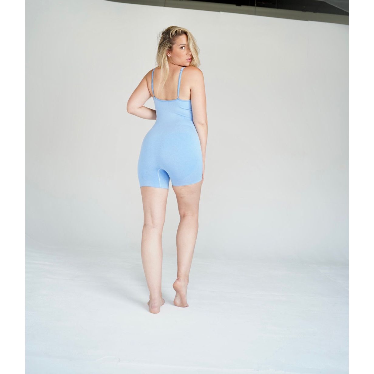 Contour Yoga Onesie - Ice Blue