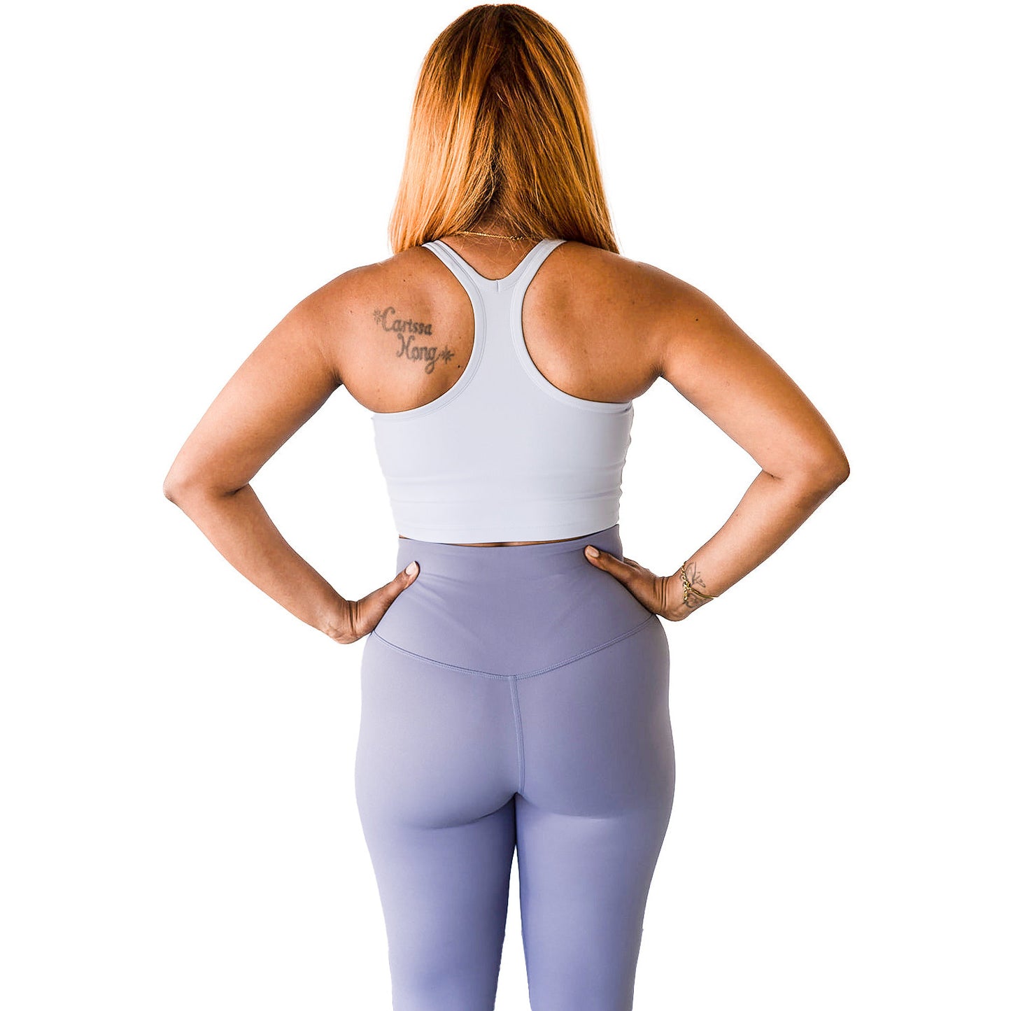 Crop Top Racer Back Training Bra