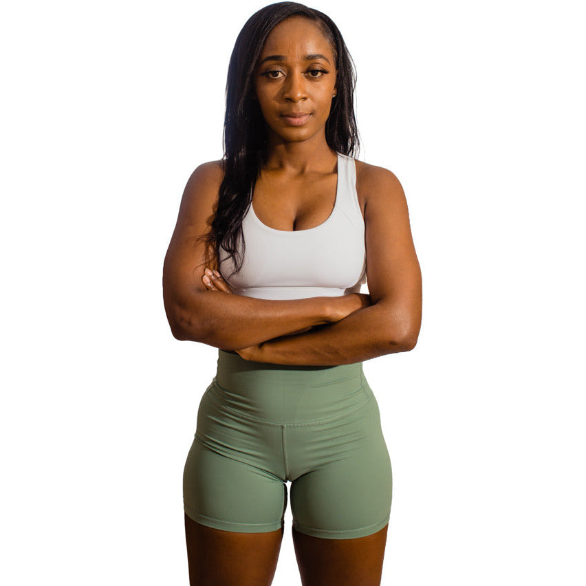 High-Rise Biker Shorts