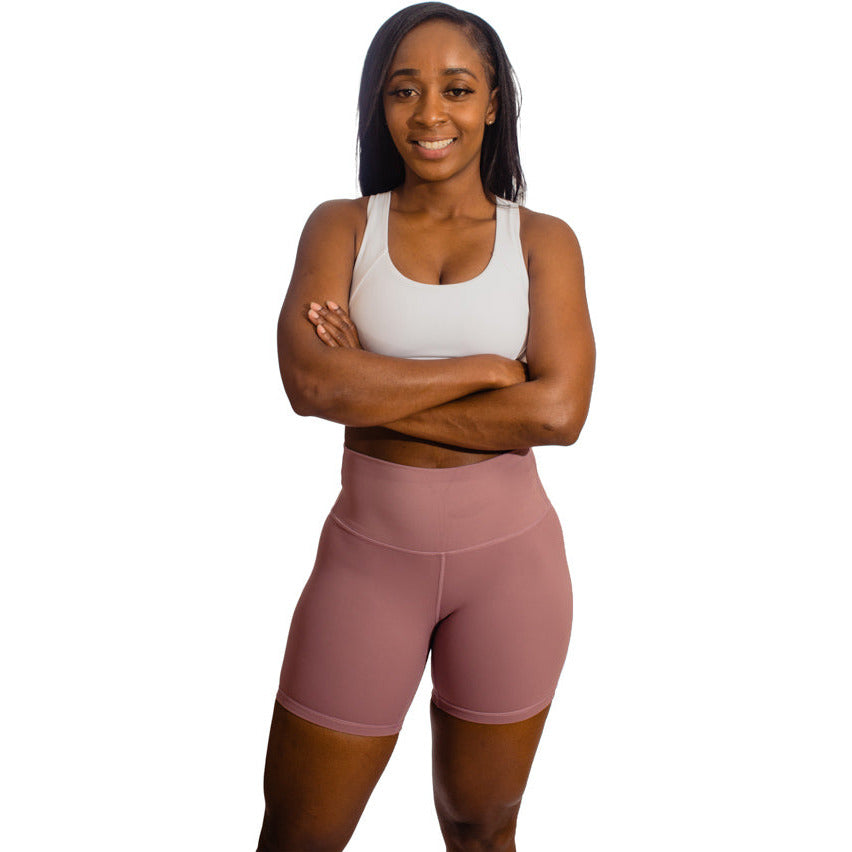 High-Rise Biker Shorts