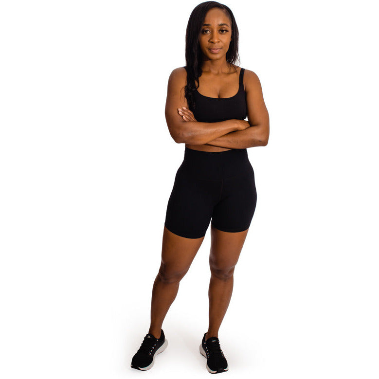 High-Rise Biker Shorts
